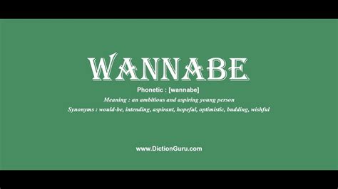 wannabe synonym